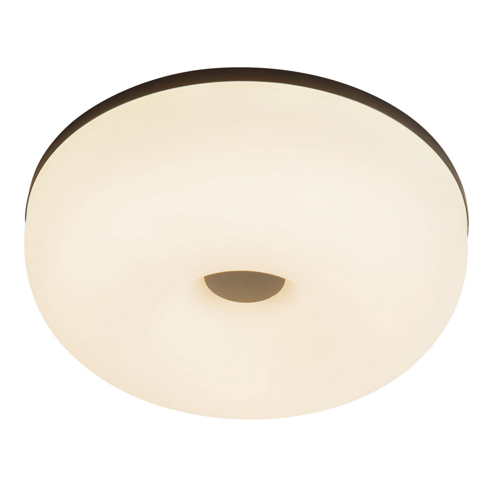 Kuzco Canada - LED Flush Mount - Jada - Black/Opal Glass- Union Lighting Luminaires Decor