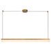 Kuzco Canada - LED Linear Pendant - Nio - Vintage Brass- Union Lighting Luminaires Decor