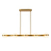 Kuzco Canada - LED Linear Pendant - Selene - Brushed Gold- Union Lighting Luminaires Decor