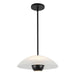 Kuzco Canada - One Light Pendant - Umbra - Opal Glass/Black- Union Lighting Luminaires Decor