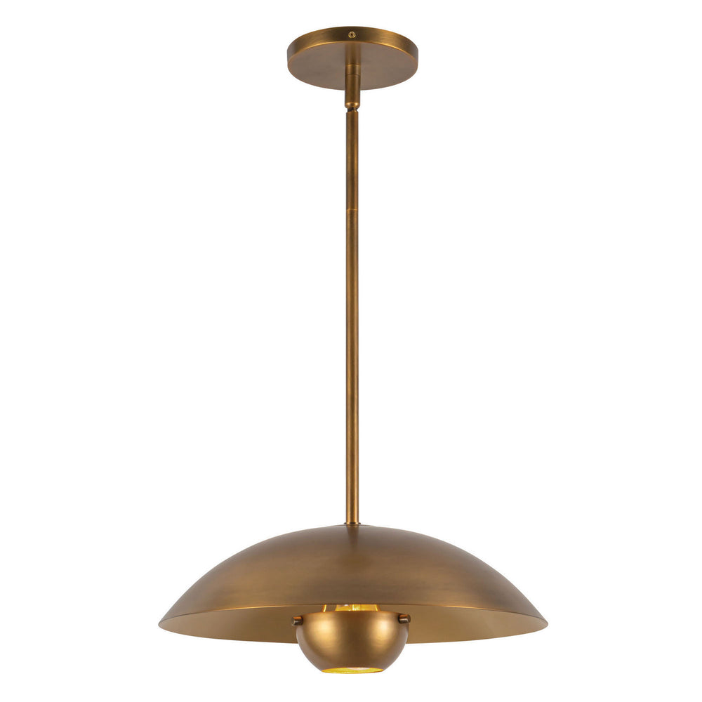 Kuzco Canada - One Light Pendant - Umbra - Vintage Brass- Union Lighting Luminaires Decor