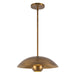 Kuzco Canada - One Light Pendant - Umbra - Vintage Brass- Union Lighting Luminaires Decor