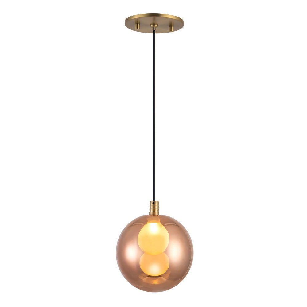 Kuzco Canada - LED Pendant - Bolla - Brushed Gold/Copper- Union Lighting Luminaires Decor