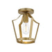 Maxim - One Light Pendant / Semi-Flush - Arden - Natural Aged Brass- Union Lighting Luminaires Decor