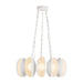 Alora Canada - LED Chandelier - Cortez - Antique White- Union Lighting Luminaires Decor