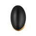 Maxim - One Light Wall Sconce - Maris - Black / Natural Aged Brass- Union Lighting Luminaires Decor