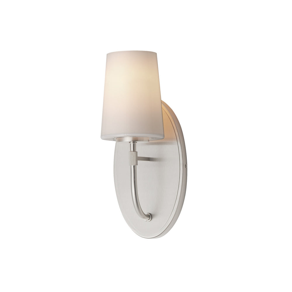 Maxim - One Light Wall Sconce - Durham - Satin Nickel- Union Lighting Luminaires Decor