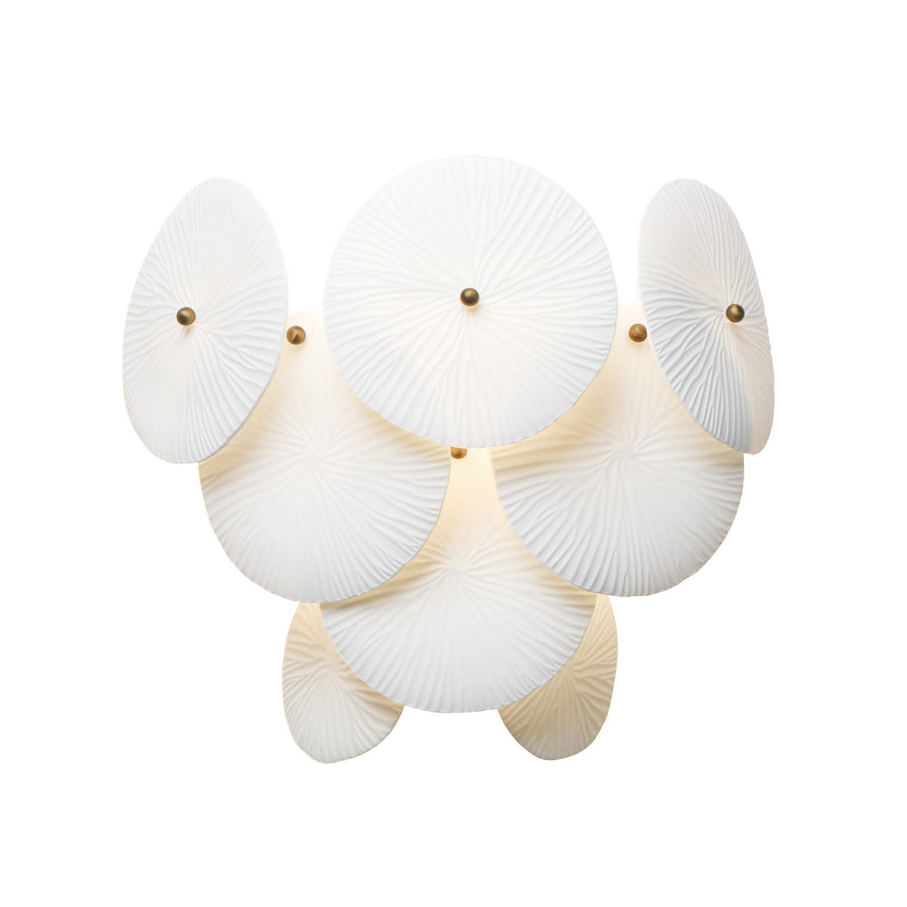 Maxim - One Light Wall Sconce - Isla - Natural Aged Brass- Union Lighting Luminaires Decor