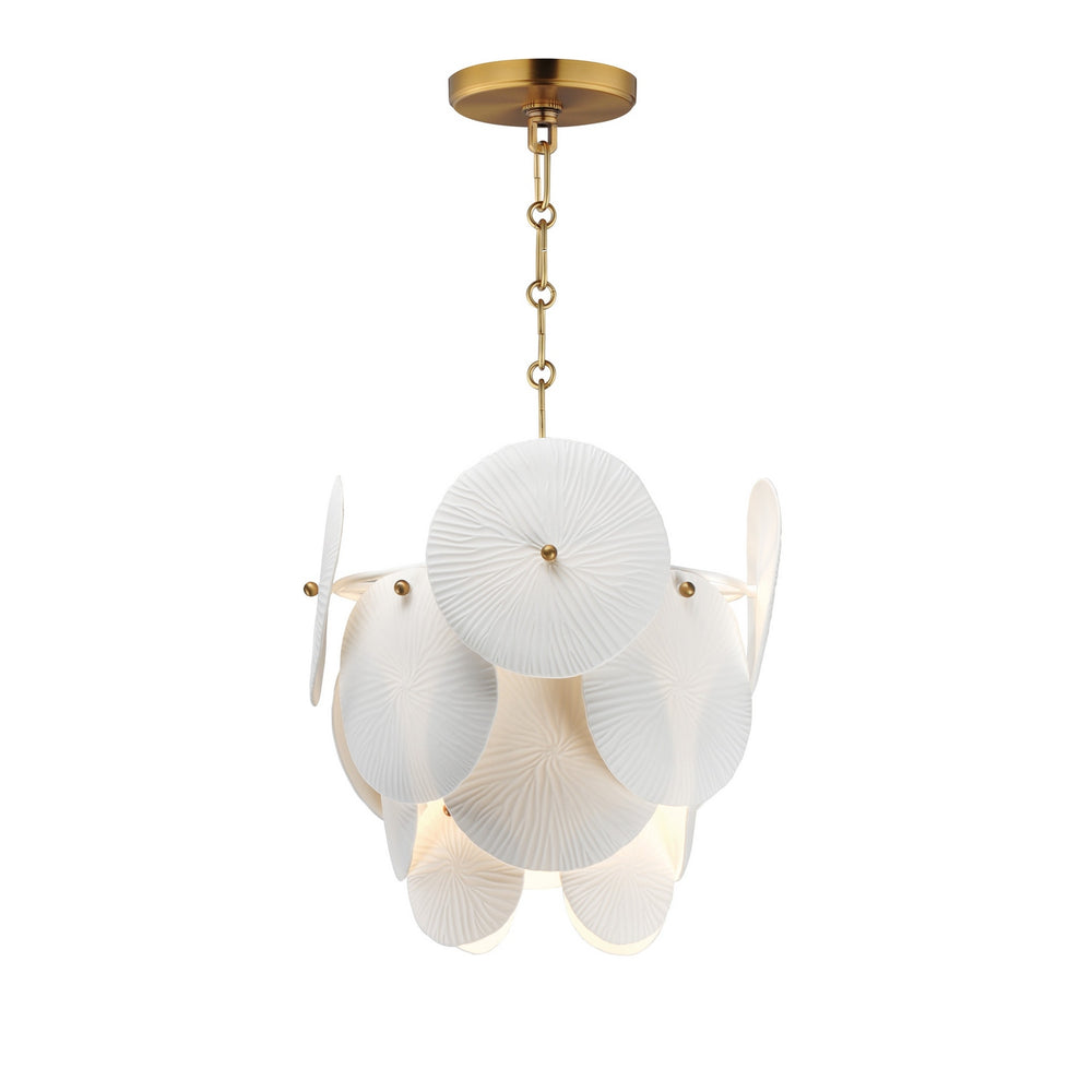 Maxim - One Light Pendant - Isla - Natural Aged Brass- Union Lighting Luminaires Decor