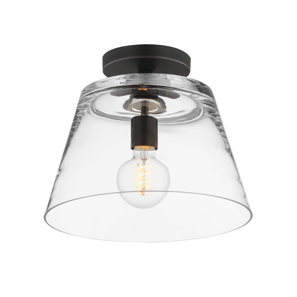 Maxim - One Light Pendant - Hudson - Black- Union Lighting Luminaires Decor