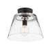 Maxim - One Light Pendant - Hudson - Black- Union Lighting Luminaires Decor