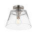 Maxim - One Light Pendant - Hudson - Satin Nickel- Union Lighting Luminaires Decor