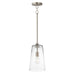 Maxim - One Light Pendant - Hudson - Satin Nickel- Union Lighting Luminaires Decor