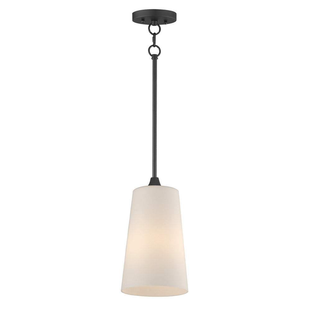 Maxim - One Light Pendant - Hudson - Black- Union Lighting Luminaires Decor