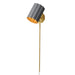 Maxim - One Light Wall Sconce - Primrose - Gold Leaf- Union Lighting Luminaires Decor