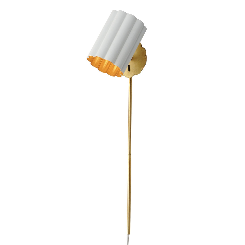 Maxim - One Light Wall Sconce - Primrose - Gold Leaf- Union Lighting Luminaires Decor
