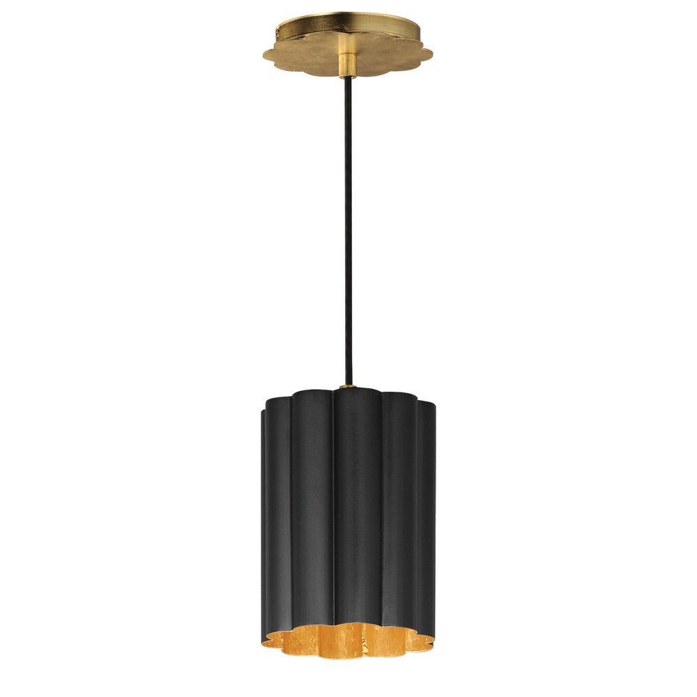 Maxim - One Light Pendant - Primrose - Gold Leaf- Union Lighting Luminaires Decor