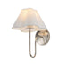 Maxim - One Light Wall Sconce - Saxon - Polished Nickel- Union Lighting Luminaires Decor