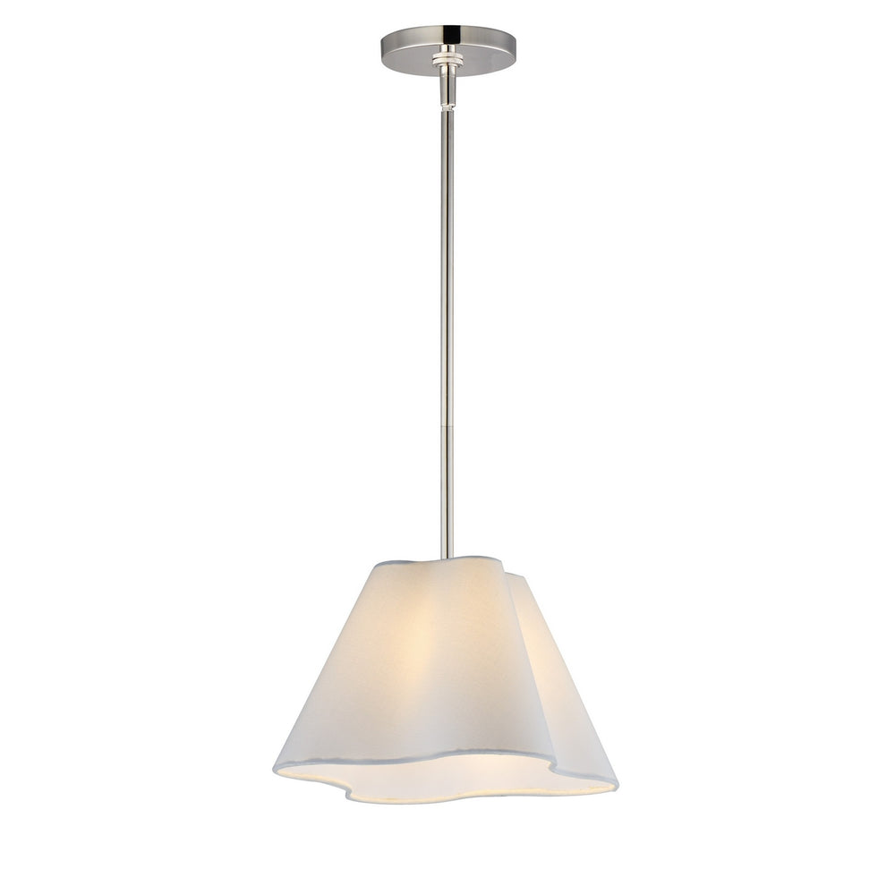 Maxim - One Light Pendant - Saxon - Polished Nickel- Union Lighting Luminaires Decor