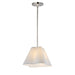 Maxim - One Light Pendant - Saxon - Polished Nickel- Union Lighting Luminaires Decor