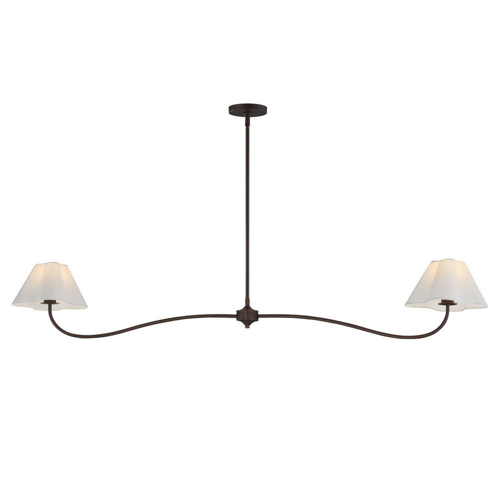 Maxim - Two Light Pendant - Saxon - Oil Rubbed Bronze- Union Lighting Luminaires Decor