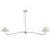 Maxim - Two Light Pendant - Saxon - Polished Nickel- Union Lighting Luminaires Decor