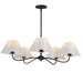 Maxim - Five Light Chandelier - Saxon - Oil Rubbed Bronze- Union Lighting Luminaires Decor