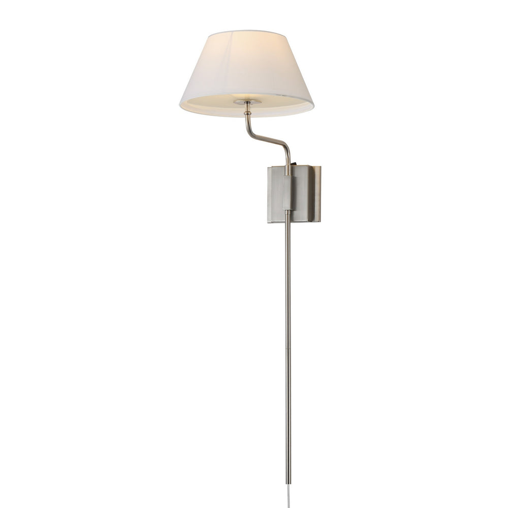 Maxim - One Light Wall Sconce - Dunbridge - Polished Nickel- Union Lighting Luminaires Decor