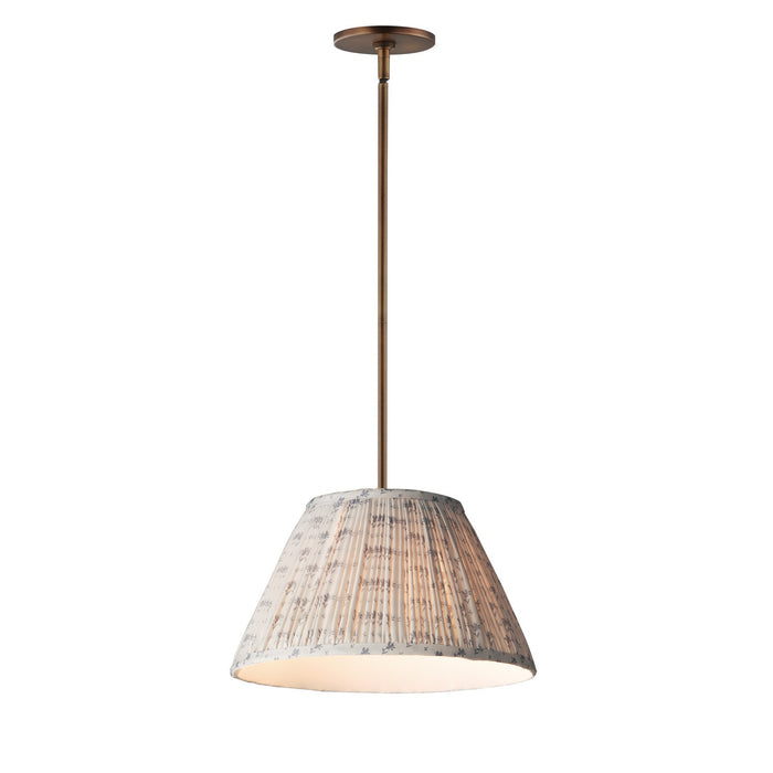 Maxim - One Light Pendant - Dunbridge - Weathered Brass- Union Lighting Luminaires Decor