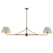 Maxim - Two Light Pendant - Dunbridge - Weathered Brass- Union Lighting Luminaires Decor