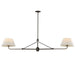 Maxim - Two Light Pendant - Dunbridge - Antique Bronze- Union Lighting Luminaires Decor