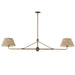 Maxim - Two Light Pendant - Dunbridge - Weathered Brass- Union Lighting Luminaires Decor