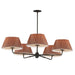 Maxim - Five Light Chandelier - Dunbridge - Antique Bronze- Union Lighting Luminaires Decor
