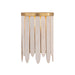 Maxim - One Light Wall Sconce - Marimba - Weathered White- Union Lighting Luminaires Decor