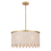 Maxim - Four Light Pendant - Marimba - Weathered White- Union Lighting Luminaires Decor