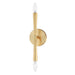 Maxim - Two Light Wall Sconce - Rome - Satin Brass- Union Lighting Luminaires Decor