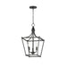 Maxim - Three Light Pendant - Clifton - Black- Union Lighting Luminaires Decor