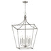 Maxim - Six Light Pendant - Clifton - Satin Nickel- Union Lighting Luminaires Decor