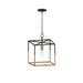 Maxim - One Light Pendant - SoHo - Black/Weathered Brass- Union Lighting Luminaires Decor