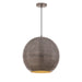 Maxim - One Light Pendant - Aurelia - Pewter- Union Lighting Luminaires Decor