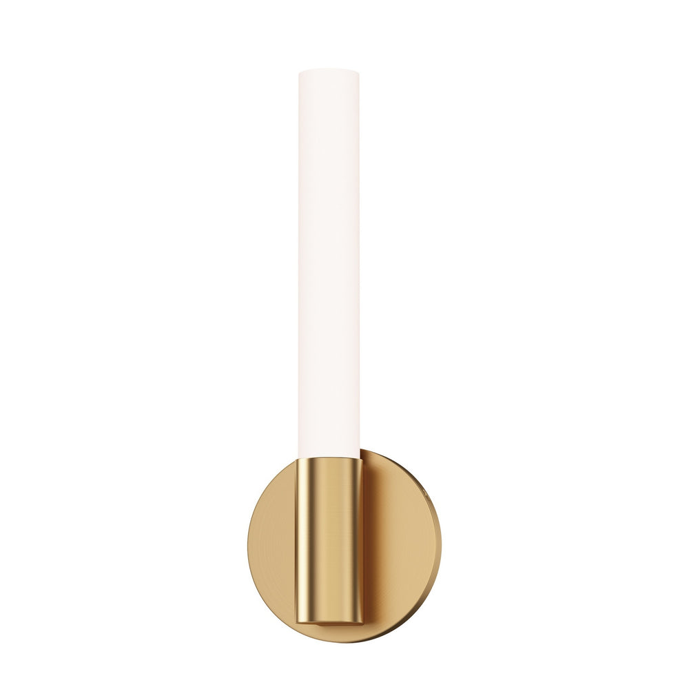 Maxim - LED Wall Sconce - Tubi - Natural Aged Brass- Union Lighting Luminaires Decor