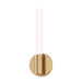 Maxim - LED Wall Sconce - Tubi - Natural Aged Brass- Union Lighting Luminaires Decor