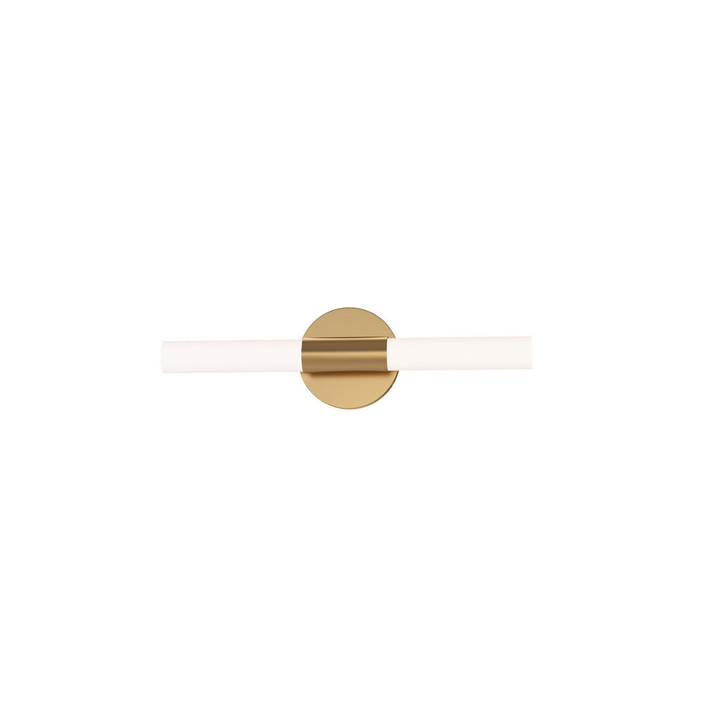 Maxim - LED Bath Bar - Tubi - Natural Aged Brass- Union Lighting Luminaires Decor