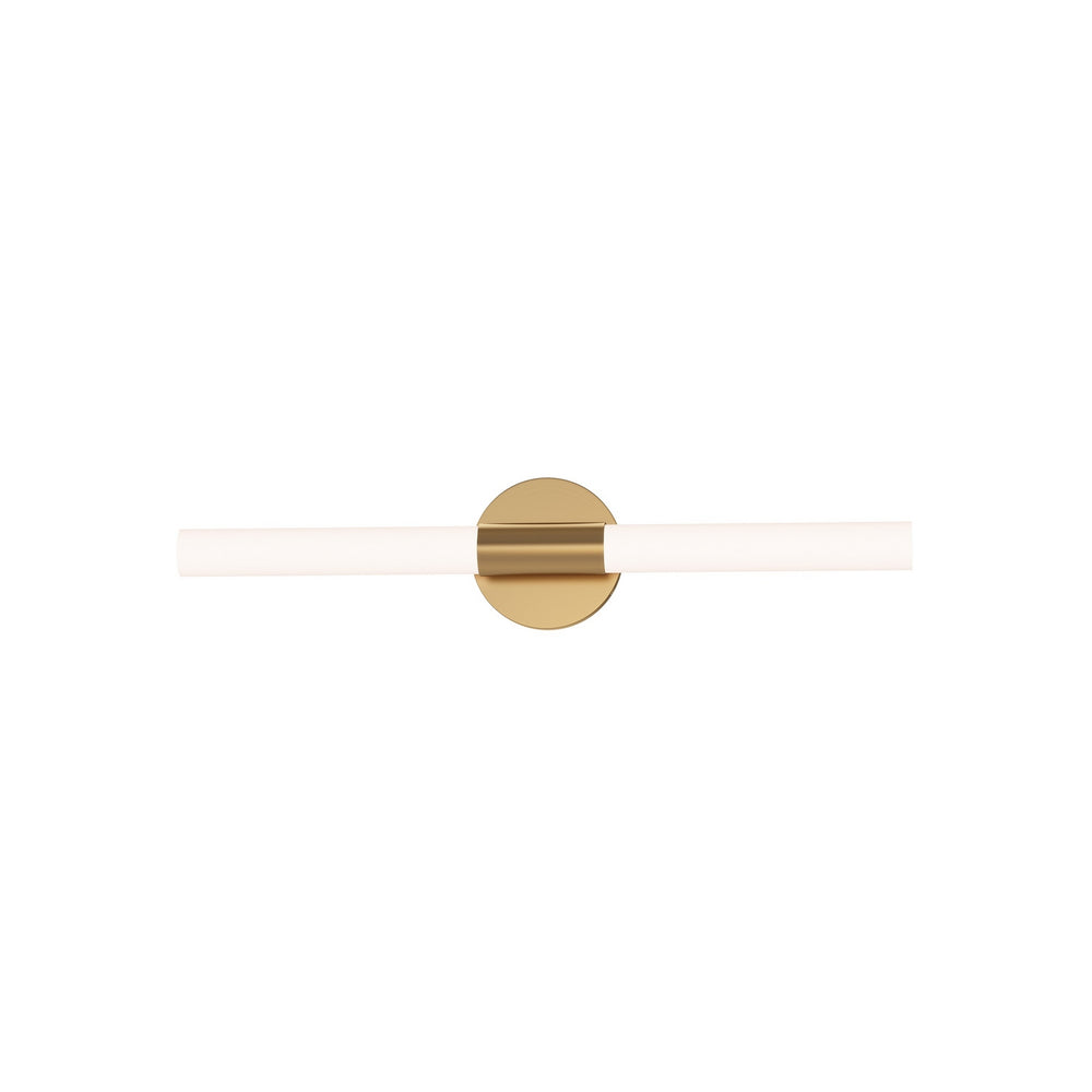 Maxim - LED Bath Bar - Tubi - Natural Aged Brass- Union Lighting Luminaires Decor