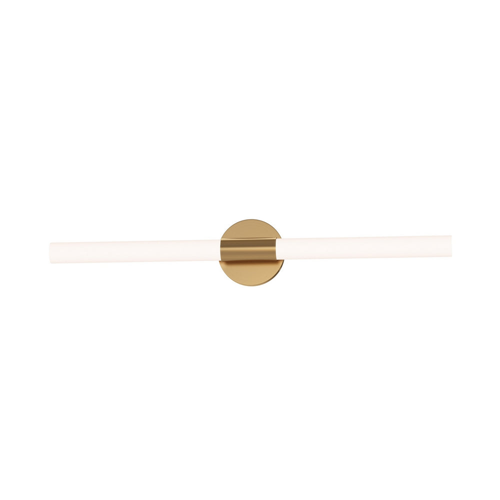 Maxim - LED Bath Bar - Tubi - Natural Aged Brass- Union Lighting Luminaires Decor
