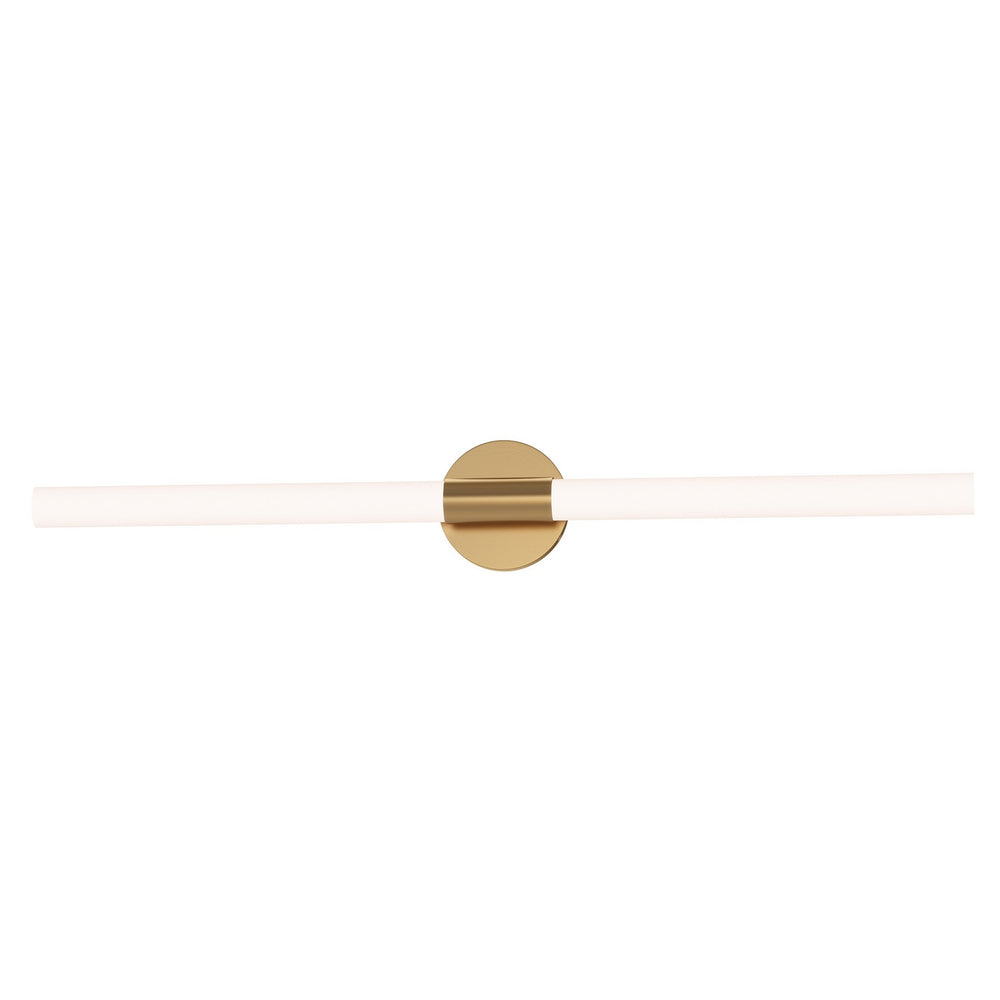 Maxim - LED Bath Bar - Tubi - Natural Aged Brass- Union Lighting Luminaires Decor