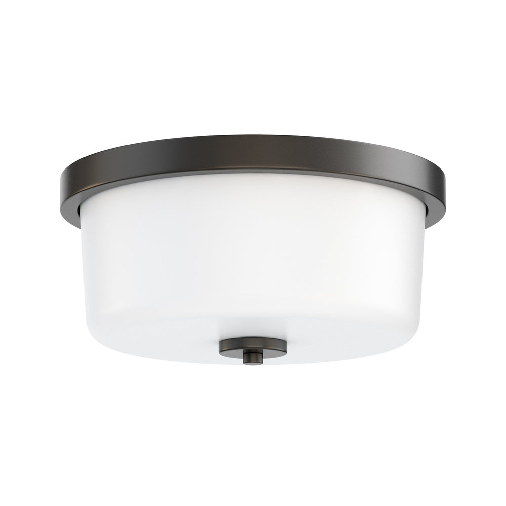 Maxim - Two Light Flush Mount - Fuller - Black- Union Lighting Luminaires Decor