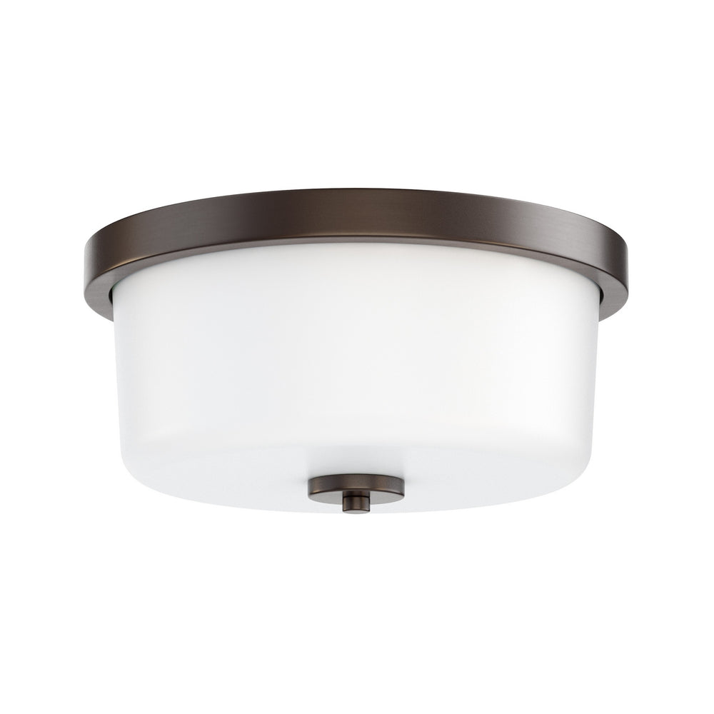 Maxim - Two Light Flush Mount - Fuller - Oil Rubbed Bronze- Union Lighting Luminaires Decor