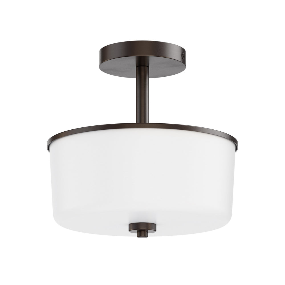 Maxim - Two Light Semi Flush/Pendant Convertible - Fuller - Oil Rubbed Bronze- Union Lighting Luminaires Decor
