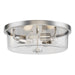 Maxim - Three Light Flush Mount - Fuller - Satin Nickel- Union Lighting Luminaires Decor